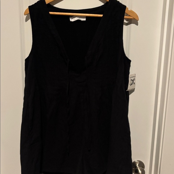 Petal & Pup Sleeveless Cotton Tie Front Romper - Picture 7 of 10